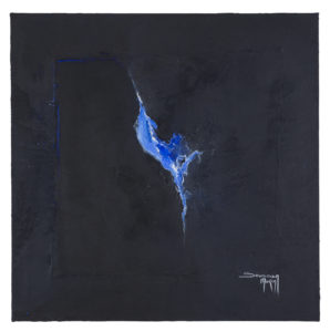 Bleue de Nuit - 80x80cm