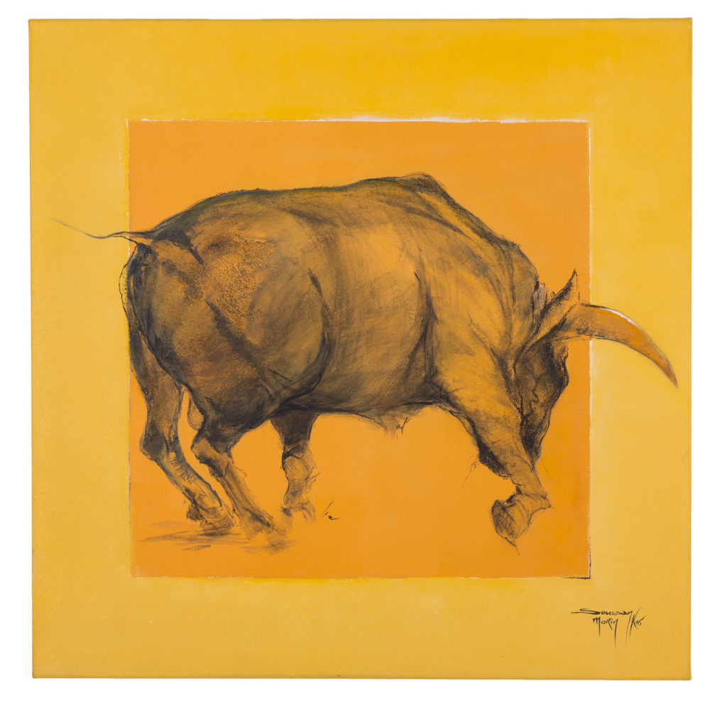 Toro Or - 100x100cm